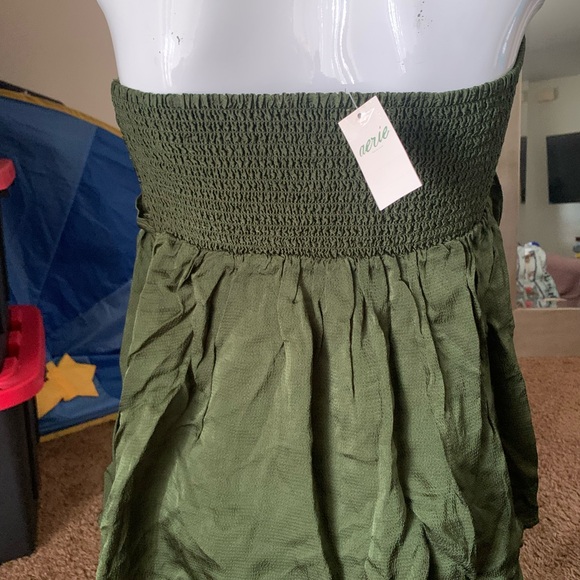 Aerie Olive Green Crop Top - Picture 2 of 3
